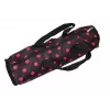 LEAN TOYS Alice Black con cama rosa para muñecas