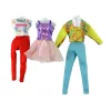 LEAN TOYS Muñeca Anlily niña con 4 accesorios de esquí deportivo