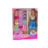 LEAN TOYS Set de muñeca Anlily ropa accesorios extras
