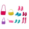 LEAN TOYS Set de muñeca Anlily ropa accesorios extras