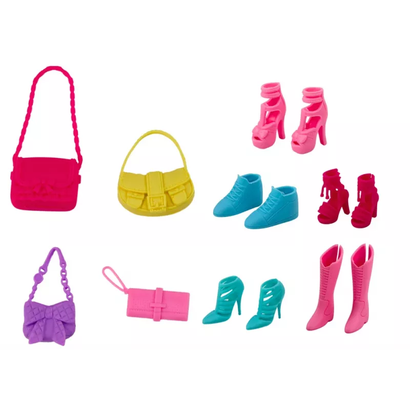LEAN TOYS Set de muñeca Anlily ropa accesorios extras