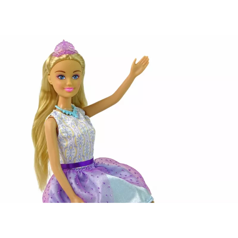 LEAN TOYS Muñeca princesa Anlily Violet Queen