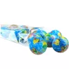 LEAN TOYS pelota antiestrés plastilina globo terráqueo pelota de ejercicios 6cm