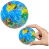 LEAN TOYS pelota antiestrés plastilina globo terráqueo pelota de ejercicios 6cm