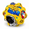 LEAN TOYS Pelota antiestrés de espuma con relieve para saltar Kosmos 7 cm