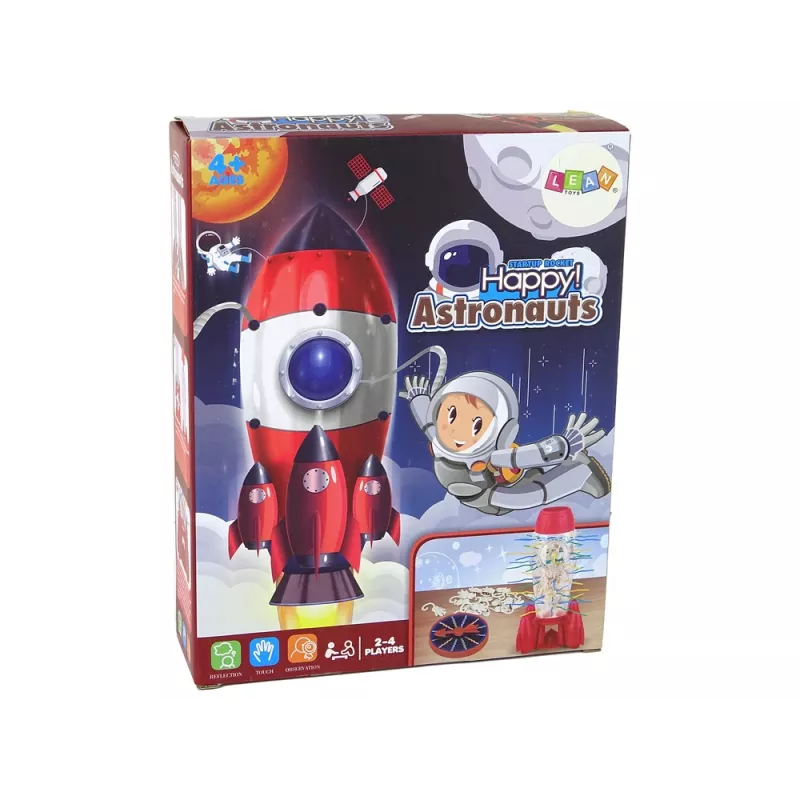 LEAN TOYS Juego Arcade Astronautas Cayendo Cohete