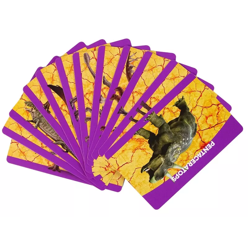 LEAN TOYS Set de excavación arqueológica Huevo gigante 12 figuras de dinosaurios