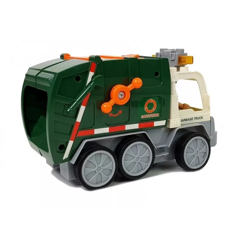 LEAN TOYS Camión de basura teledirigido R/C