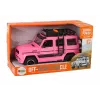 LEAN TOYS Coche todoterreno rosa V12 turbina