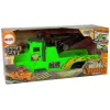 LEAN TOYS Coche grúa de asistencia en carretera 1:10 verde cuerda