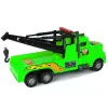 LEAN TOYS Coche grúa de asistencia en carretera 1:10 verde cuerda