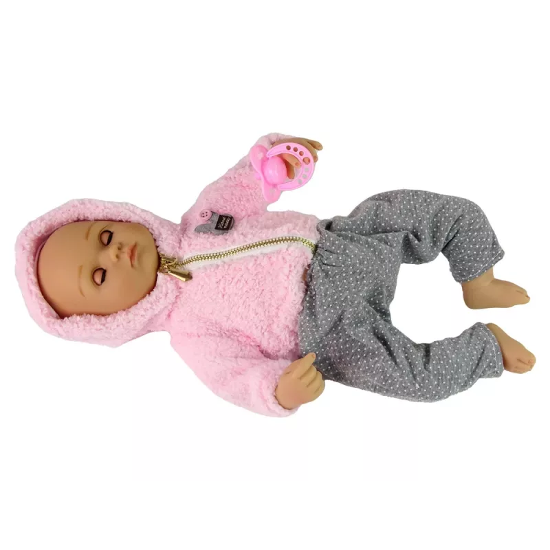 LEAN TOYS Muñeca bebé accesorios de bebé chupete de bebé