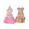 LEAN TOYS Muñeca bebé Emily con accesorios y vestidos extraíbles