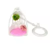 LEAN TOYS Muñeca bebé Emily con columpio y flores