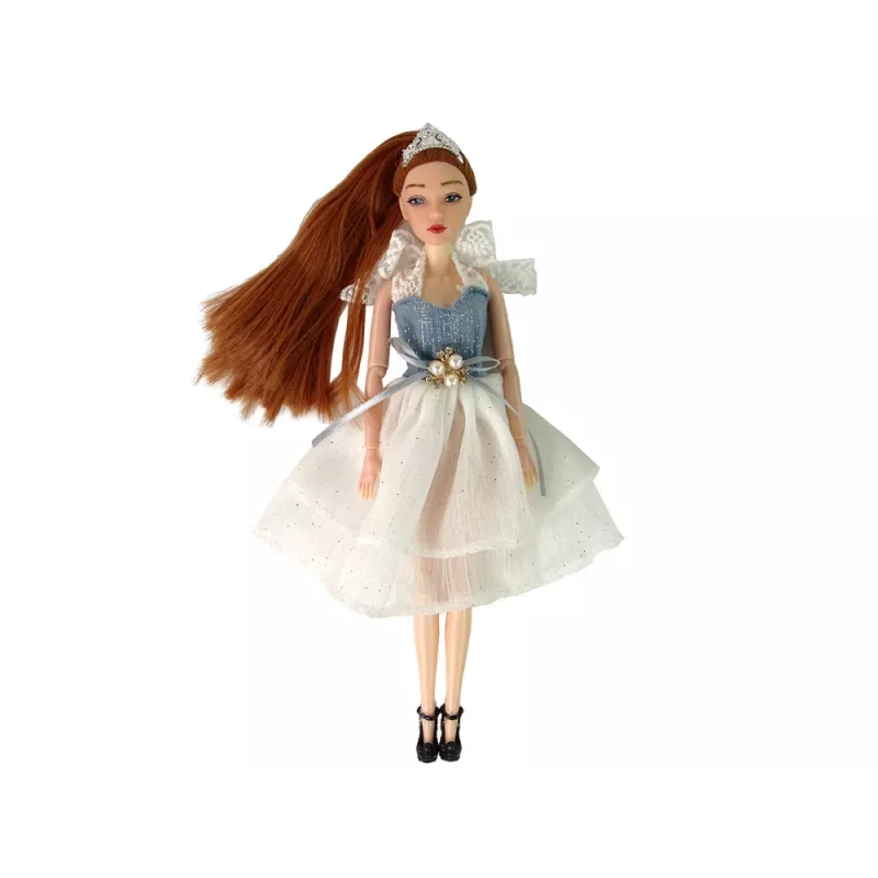 LEAN TOYS Muñeca bebé Emily con violín y flores
