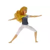 LEAN TOYS Muñeca Bebé Esterilla de Yoga Pelo Largo Rubio