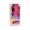 LEAN TOYS Muñeca Bebé Niña Pelo Castaño