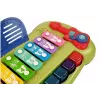 LEAN TOYS Piano de cola bebé con platillos y teclas iluminadas, juguete musical