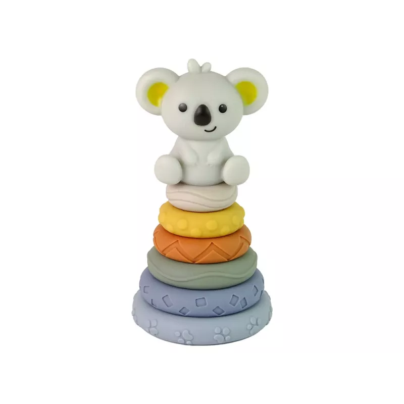 LEAN TOYS Pirámide koala bebé
