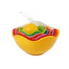 LEAN TOYS Pirámide de conchas para bebé