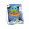 LEAN TOYS Juguete de baño mini baloncesto perro pez de goma