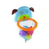 LEAN TOYS Juguete de baño mini baloncesto perro pez de goma