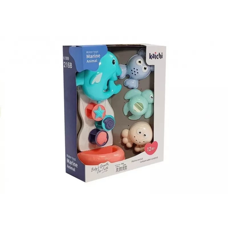 LEAN TOYS Juguetes de baño Animales marinos