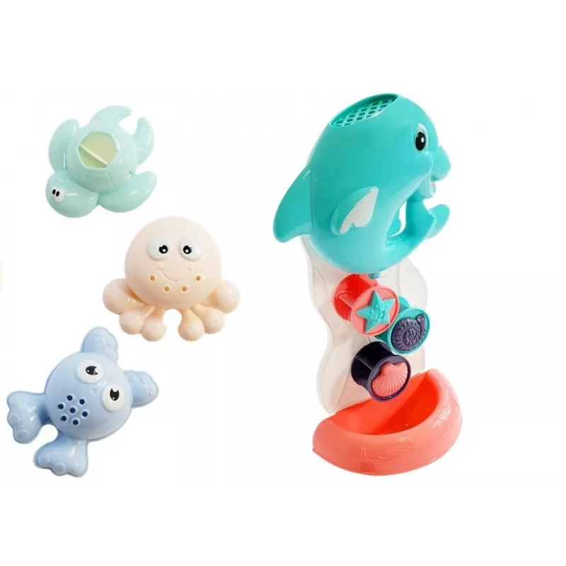 LEAN TOYS Juguetes de baño Animales marinos