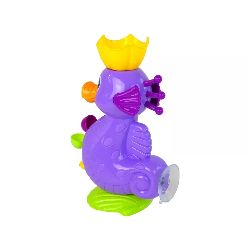 LEAN TOYS Juguete de baño caballito de mar con ducha cascada