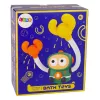 LEAN TOYS Juguete de baño ducha astronauta con circulación de agua y ventosas