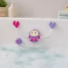 LEAN TOYS Juguete de baño ducha astronauta con circulación de agua y ventosas
