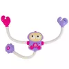 LEAN TOYS Juguete de baño ducha astronauta con circulación de agua y ventosas