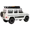 LEAN TOYS Coche todoterreno a pilas blanco