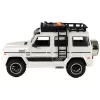 LEAN TOYS Coche todoterreno a pilas blanco