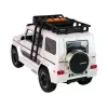 LEAN TOYS Coche todoterreno a pilas blanco