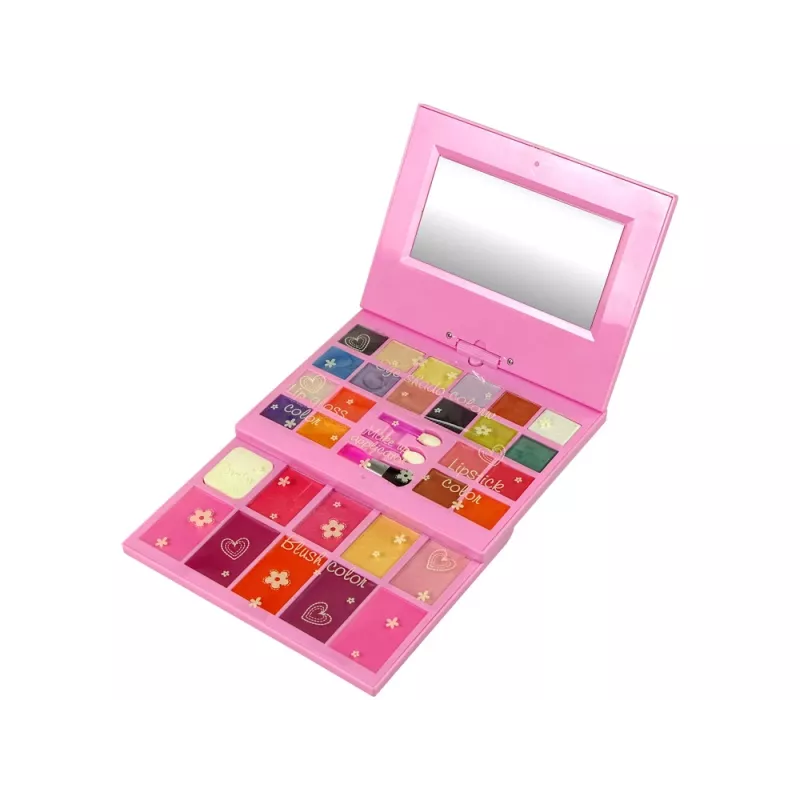LEAN TOYS Paleta de belleza set de maquillaje para niñas