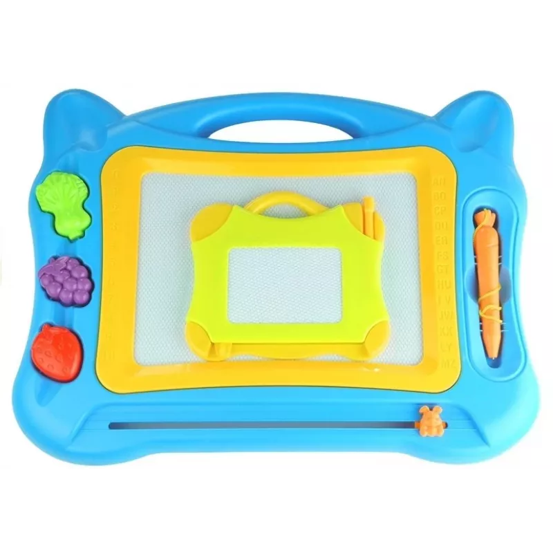 LEAN TOYS Big Magic Match Set de dibujo con sellos 2 en 1