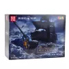 LEAN TOYS Black Pearl Barco pirata Set de bloques de construcción (5266 piezas)