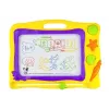 LEAN TOYS Pizarra con sellos y fondo de colores