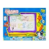 LEAN TOYS Pizarra con sellos y fondo de colores