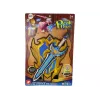 LEAN TOYS Set de espada y escudo Blue Warrior de espuma EVA