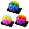 LEAN TOYS Pelota saltarina con goma elástica, sensorial, con relieves, multicolor, 6 cm