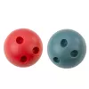 LEAN TOYS Set de bolos con gatos para niños, 10 bolos, 2 bolas de colores