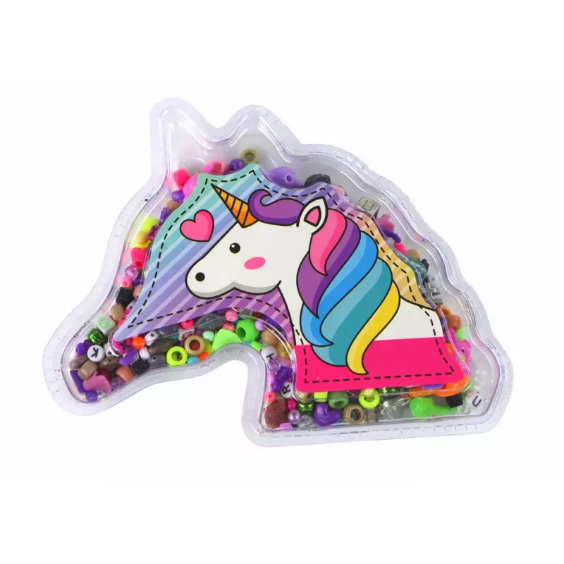 LEAN TOYS Set de Creación de Pulseras Abalorios Colgantes Joya Unicornio