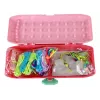 LEAN TOYS Kit de Creación de Pulseras Caja Rosa