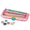 LEAN TOYS Kit de Creación de Pulseras Caja Rosa