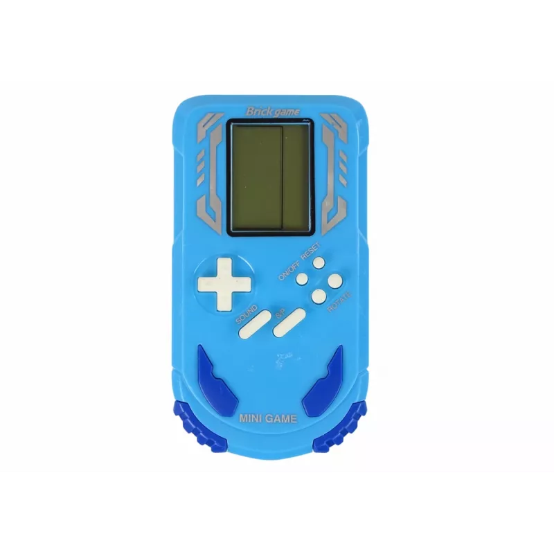 LEAN TOYS Consola de juegos Brick Game Azul