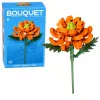LEAN TOYS Bloques de construcción Flor individual con tallo Mix colorido 71-106 piezas