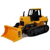 LEAN TOYS Bulldozer con orugas, control remoto por gestos, 2.4G, 1:28