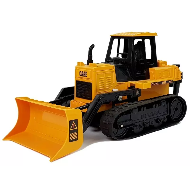 LEAN TOYS Bulldozer con orugas, control remoto por gestos, 2.4G, 1:28